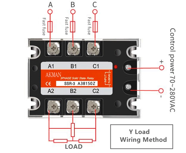 Solid State Relay SSR Automotive 380VAC Load Voltage 150A AC Solid State Relay